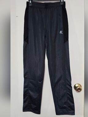 And1 Black Combo Athletic Pants with Orange Logo